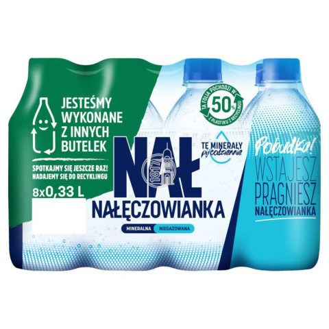 Nałęczowianka woda niegazowana 0.33 L x 8 szt Nałęczowianka woda niegazowana 0.33 L x 8 szt